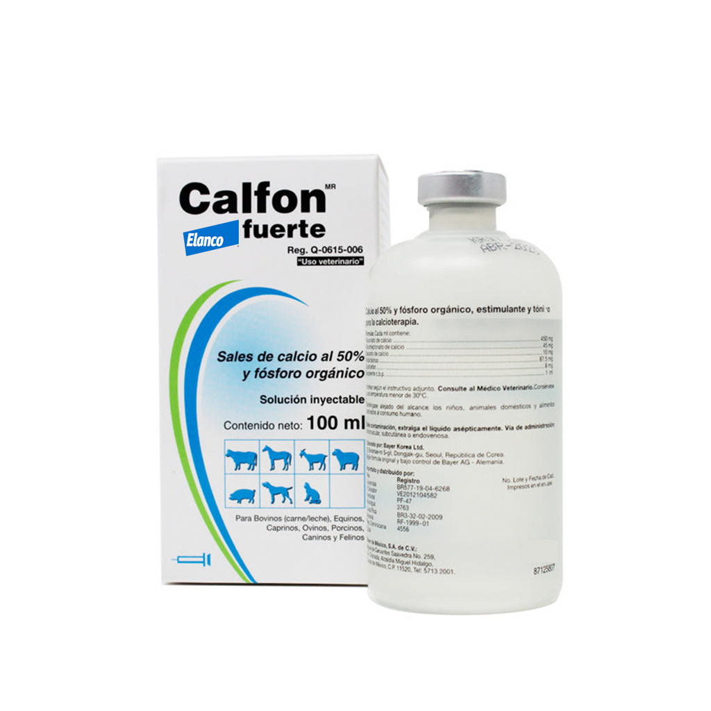 Elanco | Calfon Fuerte Solución Inyectable 100 Ml — imagen 1
