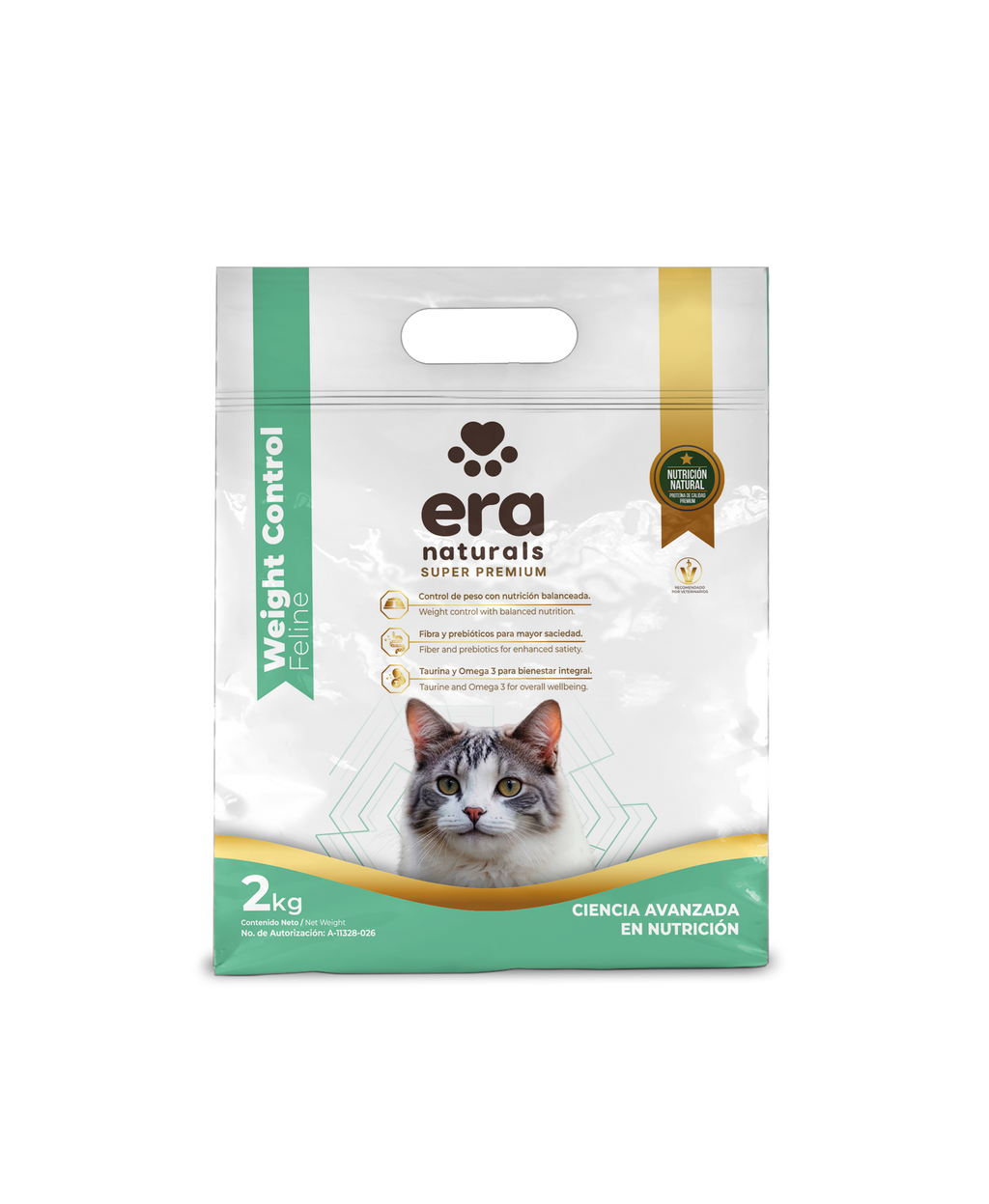Era Naturals | Weight Control Para Gato Alimento Super Premium — imagen 1